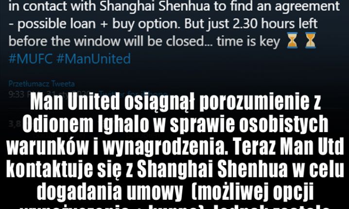 Man United DOGADANY z napastnikiem z ligi chińskiej! :D